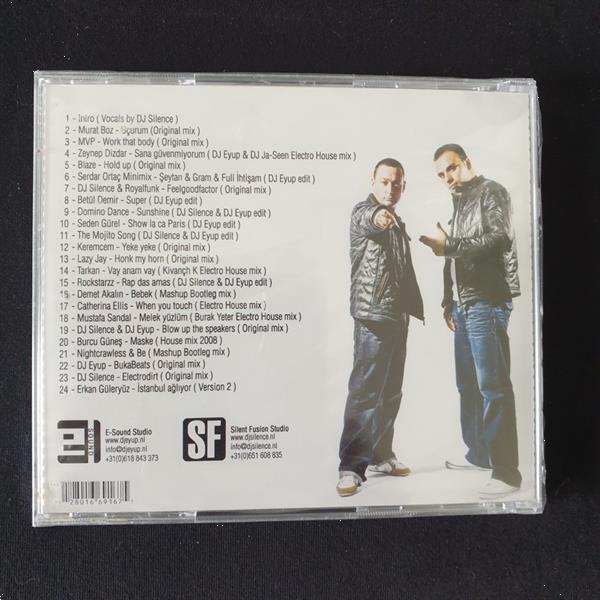 Grote foto dj silence dj eyup back to back session muziek en instrumenten cds minidisks cassettes