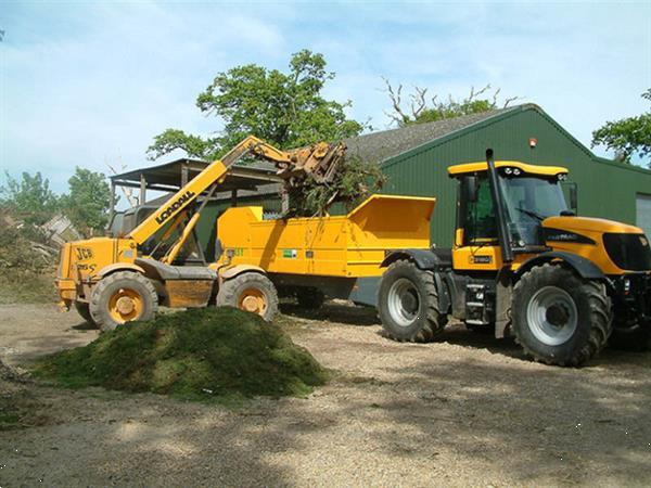 Grote foto menart p 145 ts tractor aangedreven doe het zelf en verbouw afvalverwerking