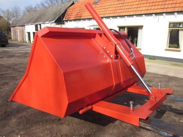 Grote foto hapivema hydraulische schepbak agrarisch tractor toebehoren