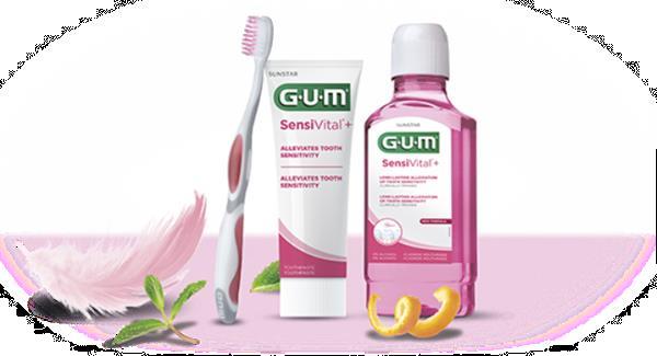 Grote foto gum sensivital mondspoelmiddel beauty en gezondheid lichaamsverzorging