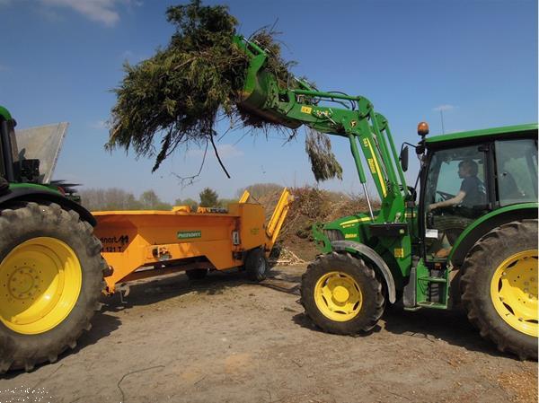 Grote foto menart h 121 t tractor aangedreven doe het zelf en verbouw afvalverwerking