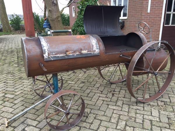 Grote foto smoker zomer smoker agrarisch tractoren oldtimers