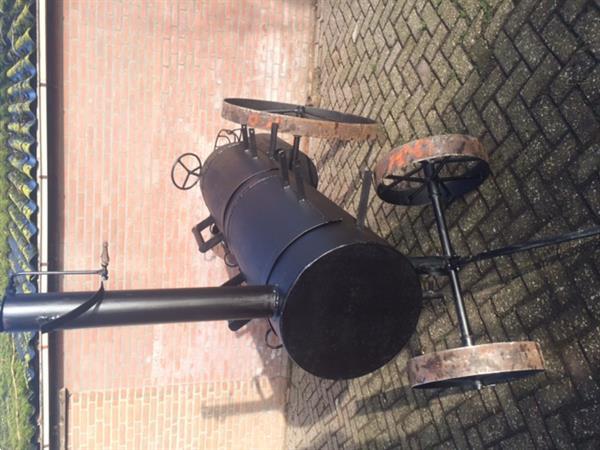 Grote foto smoker herfst smoker agrarisch tractoren oldtimers