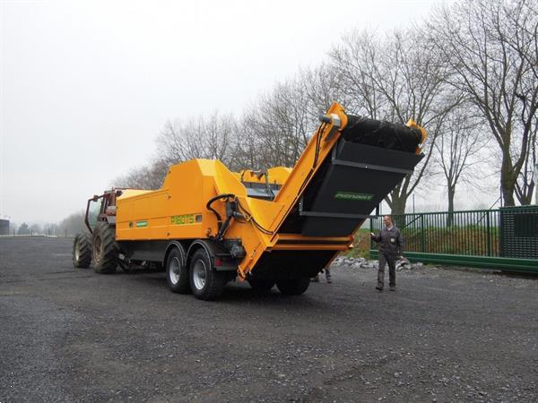 Grote foto menart p 145 ts tractor aangedreven doe het zelf en verbouw afvalverwerking