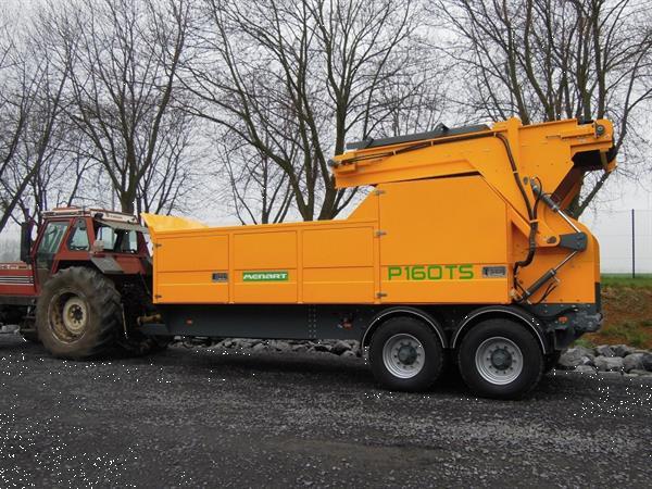 Grote foto menart p 145 ts tractor aangedreven doe het zelf en verbouw afvalverwerking