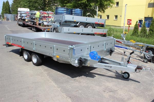 Grote foto temared zwaar transport gemakbak zwaar trans agrarisch aanhangwagens