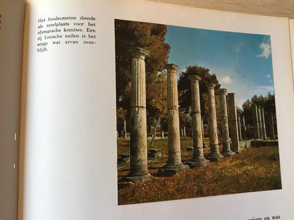 Grote foto griekenland prachtig land met hun historisch oude boeken reisverhalen