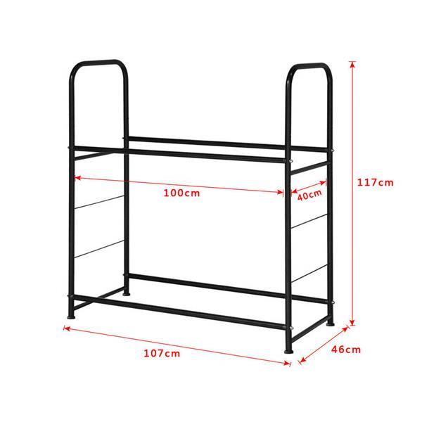 Grote foto bandenstelling bandenrek voor 4 autobanden huis en inrichting woningdecoratie