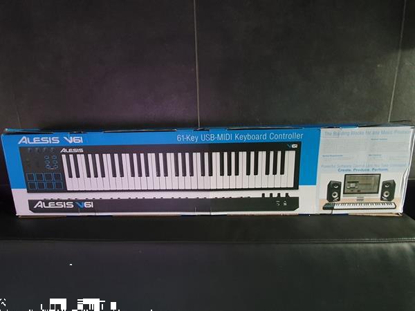 Grote foto te koop alesis v61 usb midi controller muziek en instrumenten keyboards