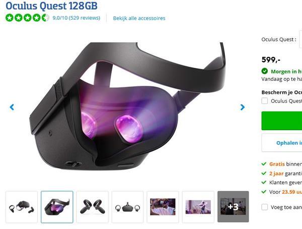 Grote foto oculus qeust 128 gb computers en software kinderen en jeugd