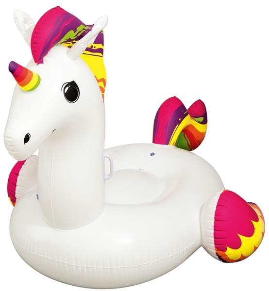 Grote foto unicorn ride on xxl 224cm alleen deze week 10 extra kortin kinderen en baby zwembaden en zandbakken