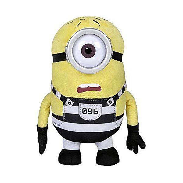 Grote foto pluche knuffel minions jail carl 37cm alleen deze week 10 kinderen en baby overige