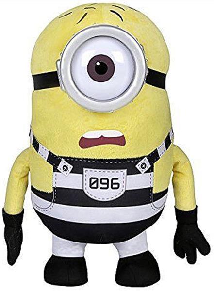 Grote foto pluche knuffel minions jail carl 37cm alleen deze week 10 kinderen en baby overige