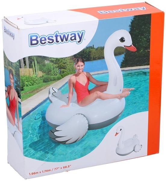Grote foto swan rider xl voor volwassene outledje kinderen en baby zwembaden en zandbakken