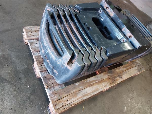 Grote foto frontgewichten deutz fahr frontblok agrotron 300kg agrarisch tractor toebehoren