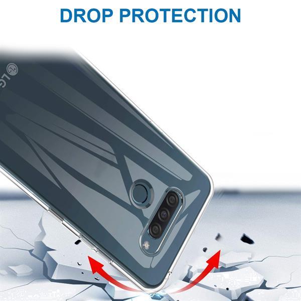 Grote foto mmobiel 2 in 1 beschermset voor lg q60 screen protector en telecommunicatie toebehoren en onderdelen