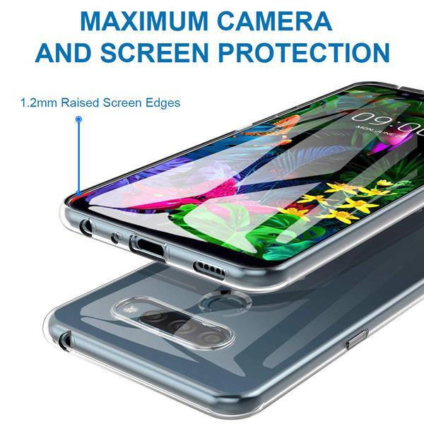 Grote foto mmobiel 2 in 1 beschermset voor lg q60 screen protector en telecommunicatie toebehoren en onderdelen