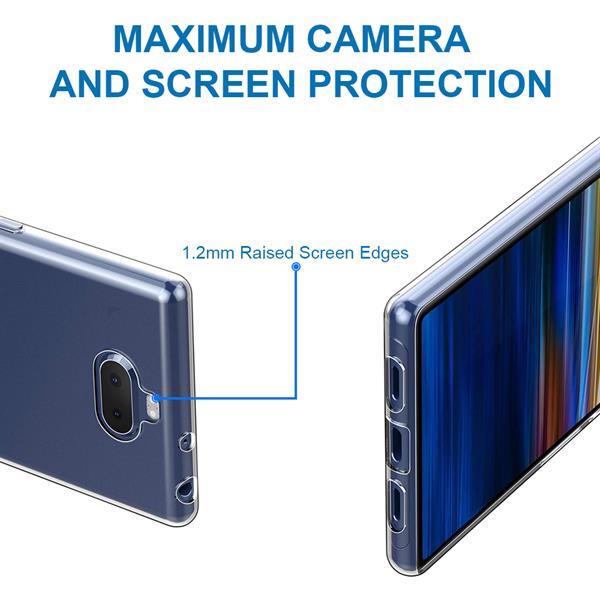 Grote foto mmobiel 2 in 1 beschermset voor sony xperia 10 plus screen telecommunicatie toebehoren en onderdelen