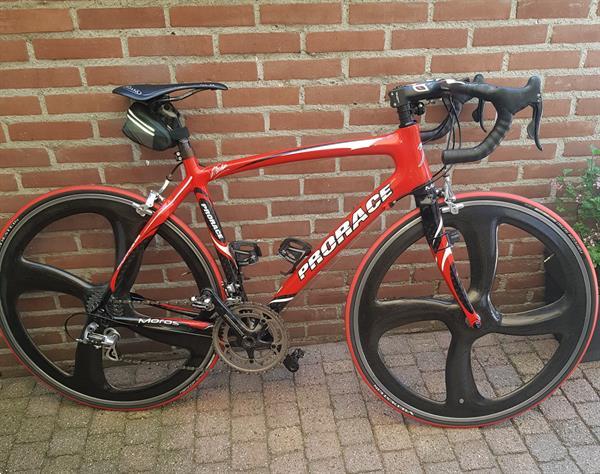 Bende Doorbraak Inefficiënt Prorace Moros Racefiets Carbon 53 Cm Nieuwstaat Kopen | Racefietsen