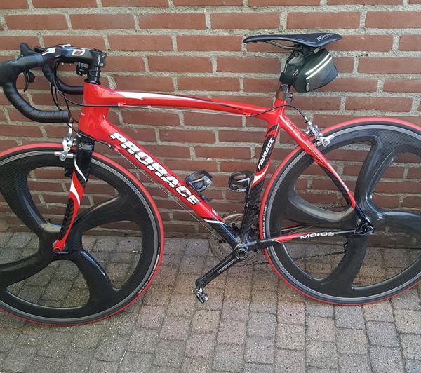 Regenachtig Voorrecht Landgoed Prorace Moros Racefiets Carbon 53 Cm Nieuwstaat Kopen | Racefietsen