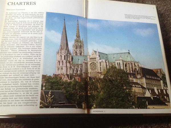 Grote foto boek van kathedralen prachtige kerken gebouwen boeken religie