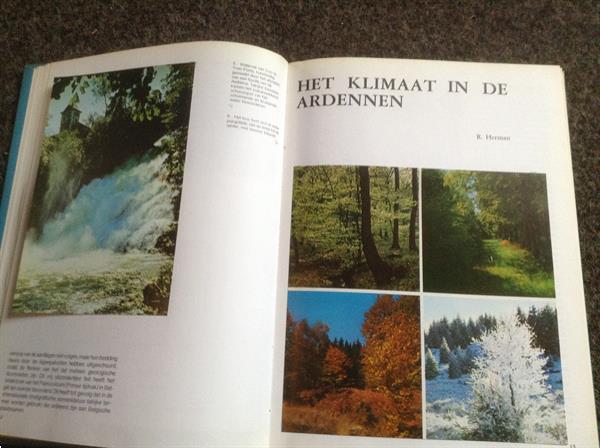 Grote foto boek van natuur en het klimaat van in de ardennen boeken natuur