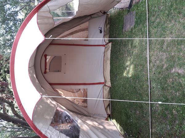 Grote foto brixen cotton tunneltent 4 tot 6 personen caravans en kamperen tenten