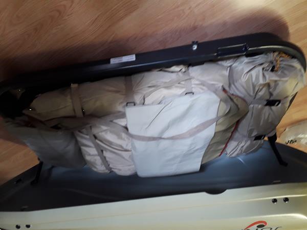 Grote foto brixen cotton tunneltent 4 tot 6 personen caravans en kamperen tenten