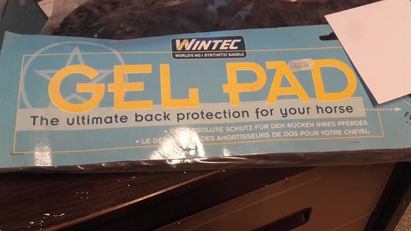 Grote foto wintec gel pad back protection for your horse dieren en toebehoren dekens en dekjes