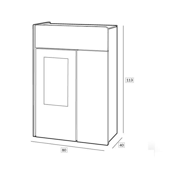 Grote foto pelletkachel dielle ghibli 80 huis en inrichting kachels en openhaarden