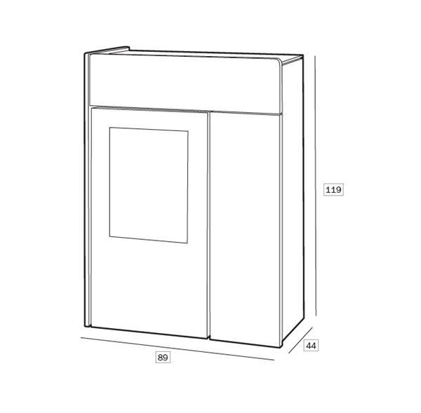 Grote foto pelletkachel dielle ghibli 50 hybrid huis en inrichting kachels en openhaarden