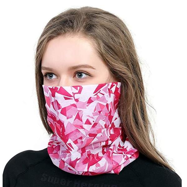 Grote foto mondmasker mondkapje veelkleurig kleding dames mutsen sjaals en handschoenen