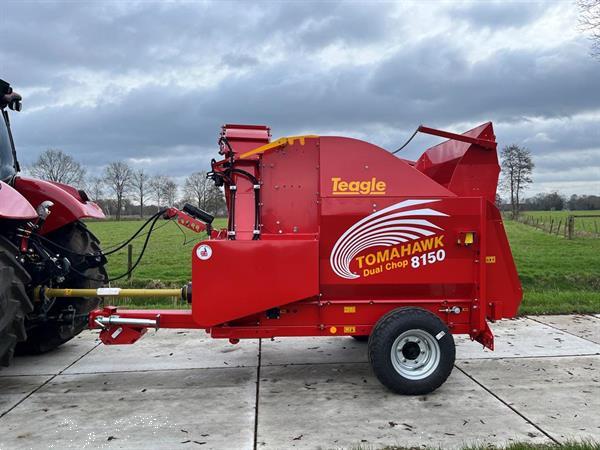 Grote foto teagle 8150 dual chop strohakselaar agrarisch uithalers en verdelers