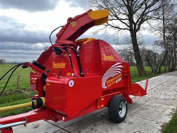 Grote foto teagle 8150 dual chop strohakselaar agrarisch uithalers en verdelers