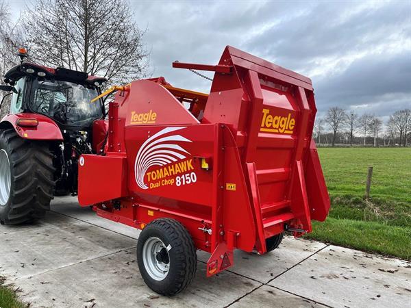 Grote foto teagle 8150 dual chop strohakselaar agrarisch uithalers en verdelers