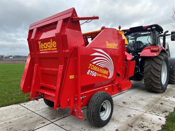 Grote foto teagle 8150 dual chop strohakselaar agrarisch uithalers en verdelers