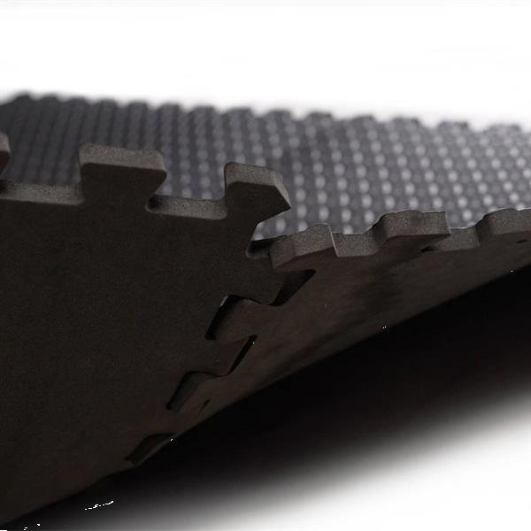 Grote foto 16 sportmatten puzzelmat 60x60x1cm fitnessmat zwart sport en fitness overige sport en fitness