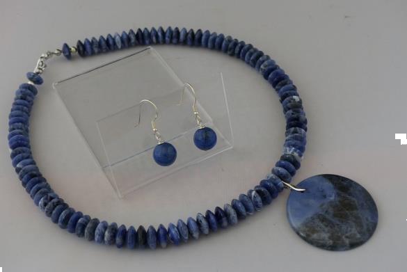 Grote foto soldalet ketting oorhanger set sieraden tassen en uiterlijk kettingen