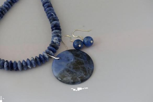 Grote foto soldalet ketting oorhanger set sieraden tassen en uiterlijk kettingen