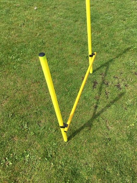 Grote foto hordenset 4x verstelbaar sport en fitness voetbal