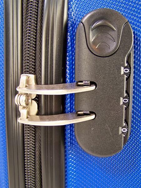 Grote foto handbagage koffer abs blauw alleen deze week 10 extra kort witgoed en apparatuur koffiemachines en espresso apparaten