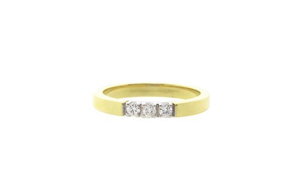 Grote foto gouden memoire ring met diamant 14 krt nieuw 671.25 sieraden tassen en uiterlijk ringen voor haar