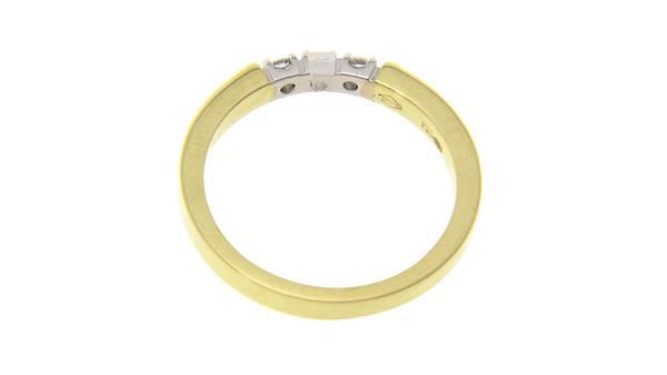 Grote foto gouden memoire ring met diamant 14 krt nieuw 671.25 sieraden tassen en uiterlijk ringen voor haar