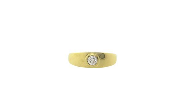 Grote foto gouden ring met diamant 14 krt 695 sieraden tassen en uiterlijk ringen voor haar