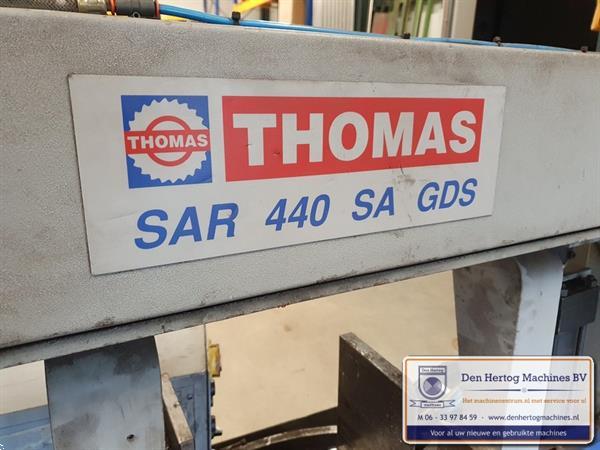 Grote foto thomas bandzaagmachine sar 440 sa gds rond 440mm doe het zelf en verbouw zaagmachines