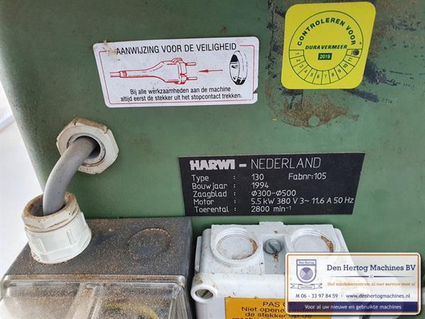 Grote foto harwi 130 met roltafel schulpzaag cirkelzaag zaagmachine doe het zelf en verbouw zaagmachines