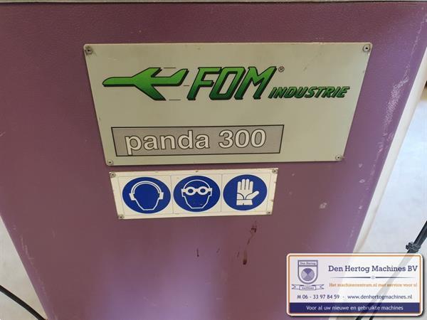 Grote foto fom panda aluminium zaagmachine 400v doe het zelf en verbouw zaagmachines