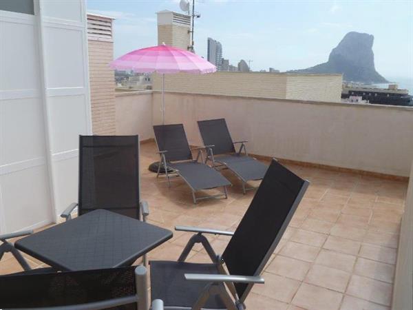 Grote foto mooi penthouse 5p in calpe costa blanca vakantie spaanse kust