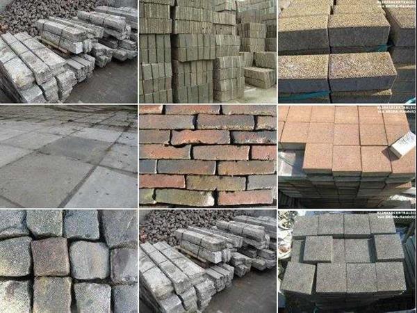 Grote foto goedkope beton en gebakken klinkers terrastegels tuin en terras tegels en terrasdelen