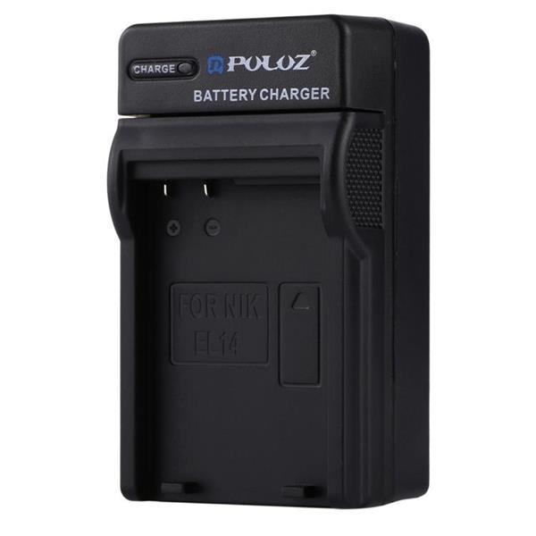 Grote foto puluz digital camera battery car charger for nikon en el14 b audio tv en foto algemeen